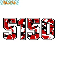 5150 Frankenstrat EVH Striped Car Guitar Decal Salute...