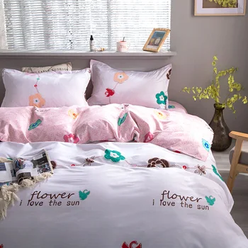 

Wildflowers Bedding Set Floral Duvet Cover King queen Full Twin Single family size Unique Design
