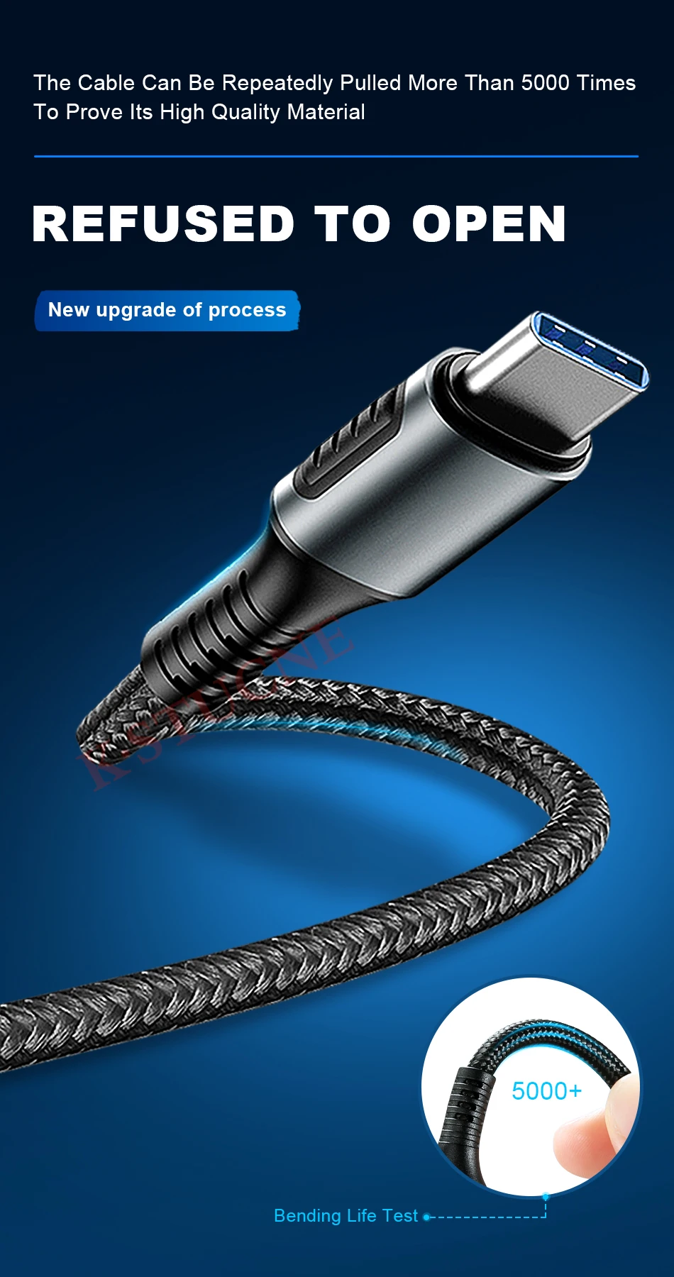 5A usb type-C кабель для huawei P20 Lite Honor 20 10 9 Pro 3,1 шнур для быстрой зарядки данных для Xiaomi Redmi Note 8 7 Pro type-C кабель