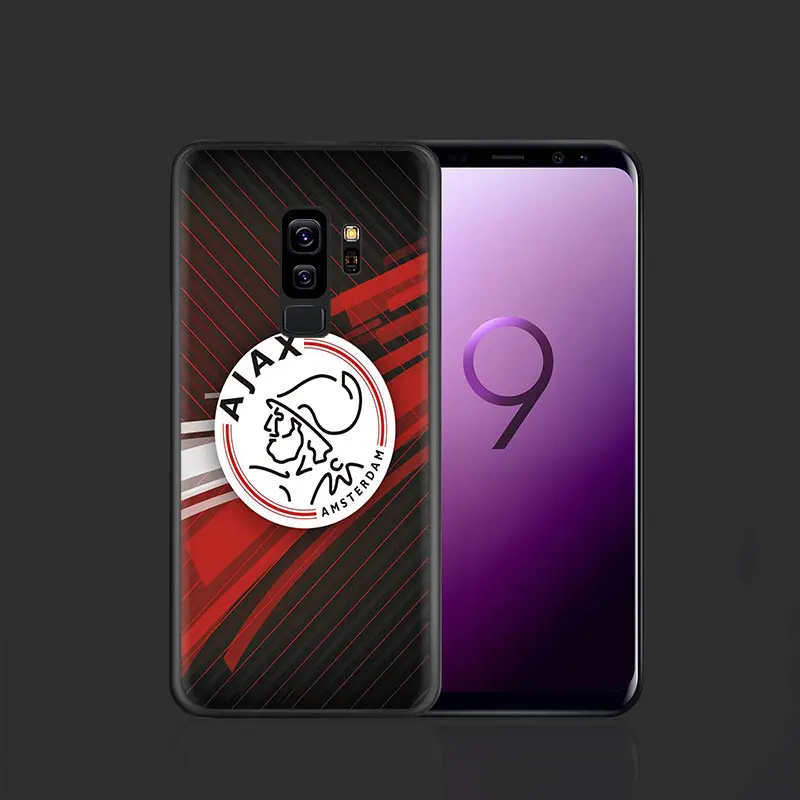 Ajax команда Чехол для телефона из ТПУ с принтом "чехол для samsung Galaxy A5 A6 7 8 9 A10S 20S 20E 30S 40S 50S 60 70S J6 - Цвет: B8