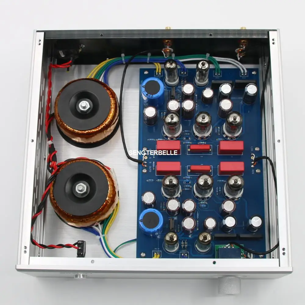 Finished Hi-End 12AX7 Tube Preamplifier Base On Classic France JP200 Preamplifier