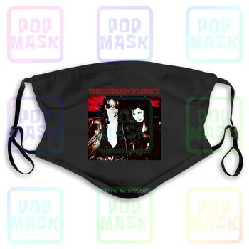 

Dust Mask with Filter Sisters Of Mercy This Corrosion'87 Dark Wave The Mission New Washable Reusable Mask