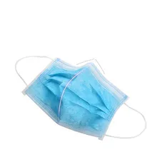 Three-layer Anti-fog and dustproo fmask on the mouth Non-woven fabric Medical hair beauty mouth masks