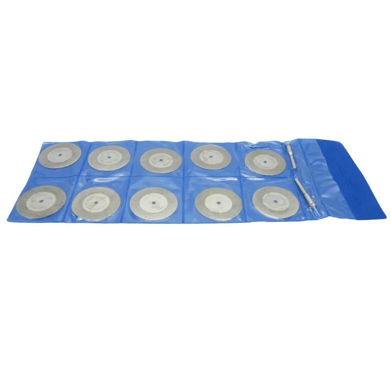 

[God Sail] Electric Grinding diao mo Accessories/Silicon Carbide Cutting Disc (40 Mm) 10 PCS + 2 PCs Connecting Rod