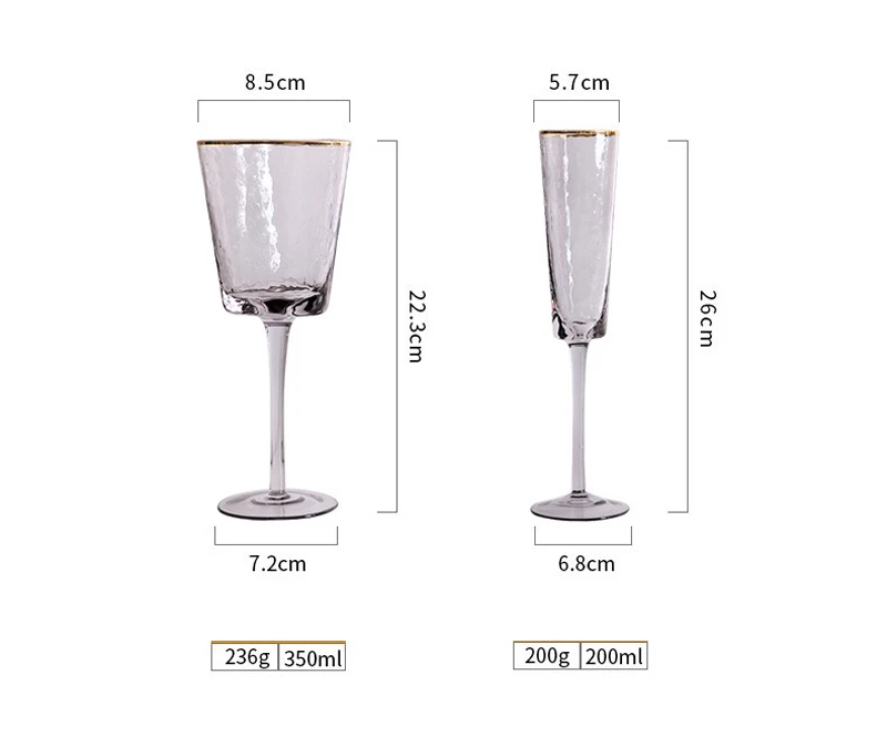 vinho champanhe cinza rosa transparente taça casa drinkware vidros de casamento