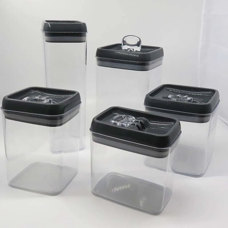 

Plastic Kitchen Transparent Container Snack Grain Storage Tank Grain and Miscellaneou Box Food Sealing Tank Airtight Container