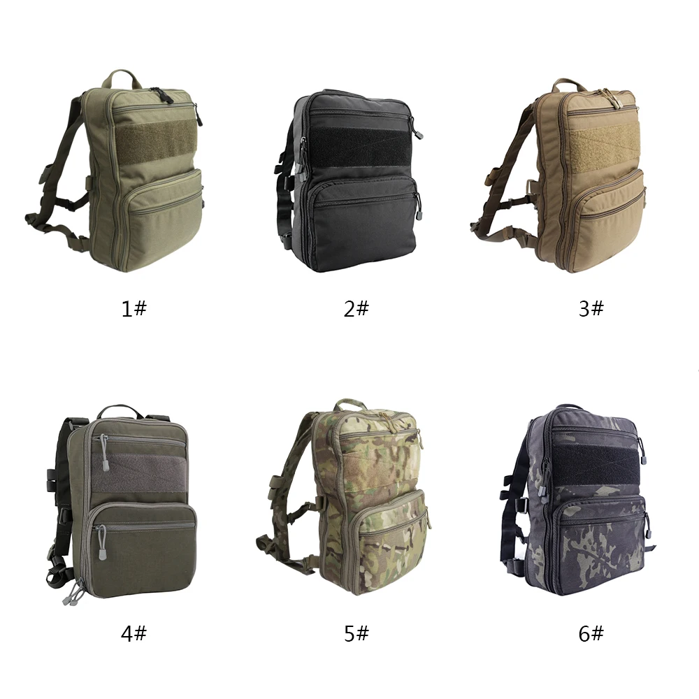 Molle D3 Flatpack Тактический Рюкзак гидратация сумка для переноски многоцелевой снаряжение сумка для путешествий на открытом воздухе Охота Кемпинг Сумка для воды пакет