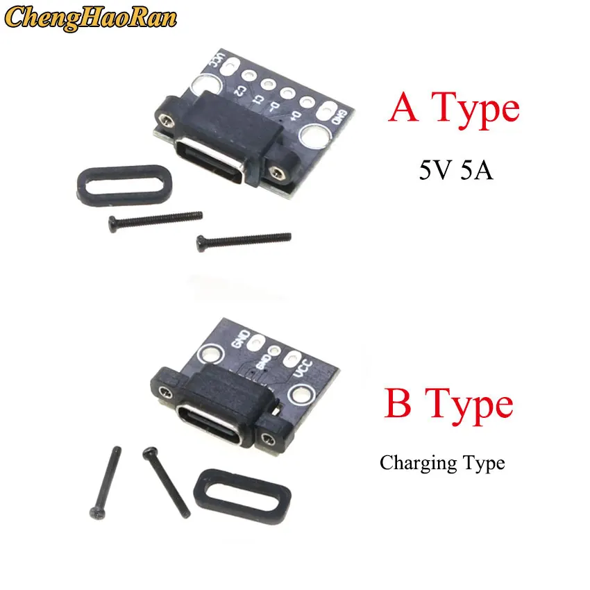 1 шт. печатная плата USB Type-C с винтами для передачи данных | Строительство и ремонт