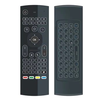 

MX3 Backlit Air Mouse Smart Remote Control 2.4G RF Wireless Keyboard for TV Box Android X96 Mini KM9 A95X H96 MAX