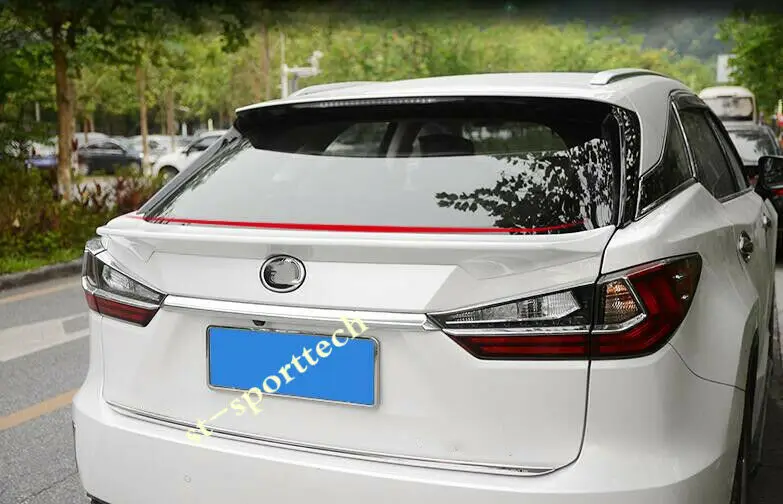 Для Lexus RX RX350 RX450-(Неокрашенный) задний спойлер багажника крыло губы отделка автомобиля модификация автомобиля аксессуары