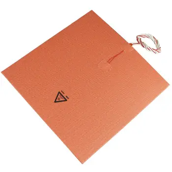 

150*150mm 110V 180W Silicone Rubber Heating Pad For 3D Printer Heating Bed