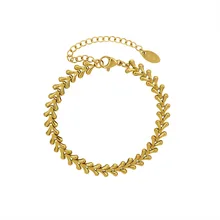 

2021 Stainless Steel Arrow Chains Necklaces For Women Statement Golden Texture Collar Necklace бежутерия женская колье Gift