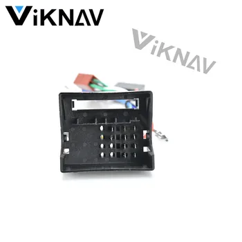 

12-025 Car Stereo Wiring Harness ISO Adaptor Lead for-Volkswagen 2002+ for-Audi for-Skoda for Seat All models with Quadlock