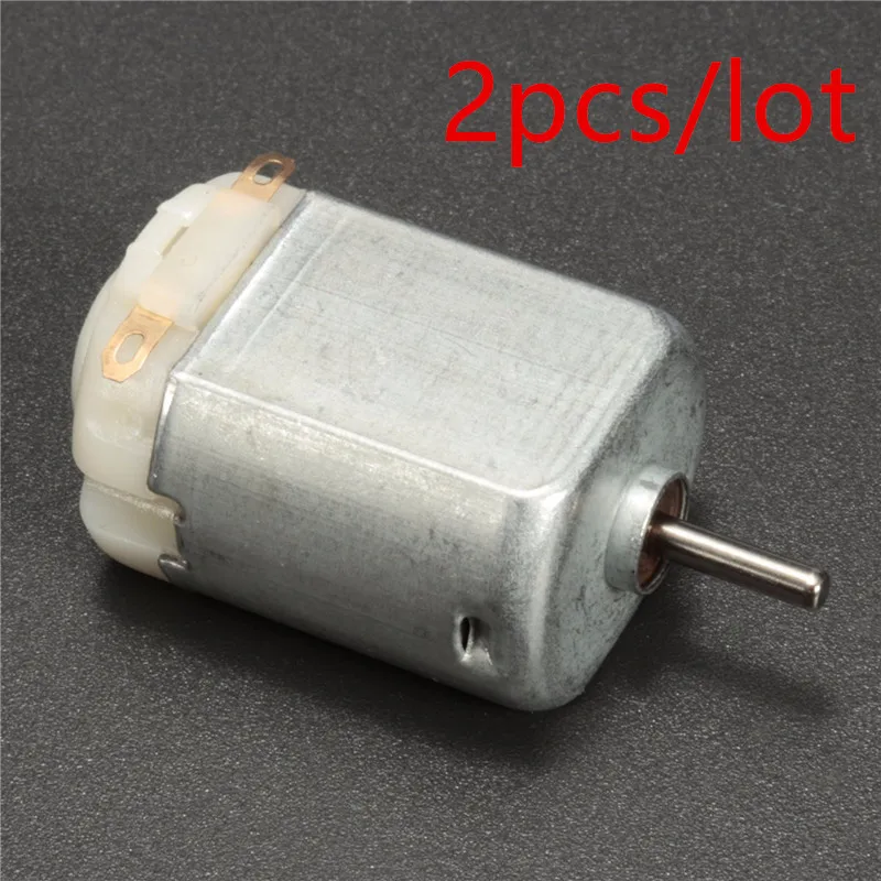 2 шт./лот 1 5 V-4 V DIY мини-двигатель постоянного тока Миниатюрный Электрический мотор