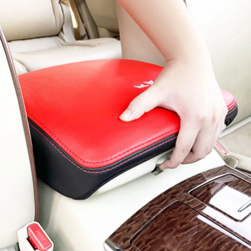 Central Armrest Box Cover For Nissan Patrol Y62 Armada 2013 2014 2015 Protective Decoration Accessories