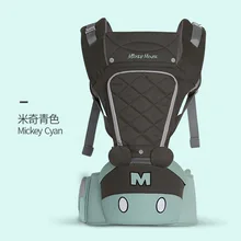 Disney Baby комфортный ремень дышащая Передняя Детская сумка Рюкзак-переноска сумка обернутая кенгуру ремень Передняя переноска Эргономика