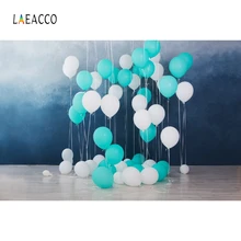 Laeacco градиентные стены воздушные шары ребенок день рождения фотографии фоны индивидуальные фотографические фоны для фотостудии