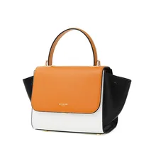 Евро-американская Натуральная воловья дамская сумочка темперамент модная сумка крылья 2806