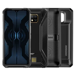 Оригинальный Doogee S95 Pro 8 ГБ 128 IP68/IP69K дюймового смартфона Android 9,0 Helio P90 Беспроводной зарядки 5150 мА/ч, 48MP NFC 4G мобильный телефон