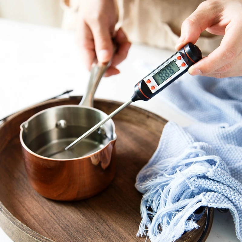 Baking Thermometer 15 Cm Long Probe Digital Thermometer Candle Making Temperature Measurement Tool