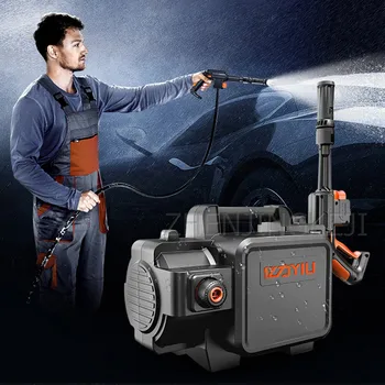 

220v High Pressure Cleaner Car Wash Greenworks for Car Water Gardening Tools Equipment Machine Home Portable Washer Pump 1400W