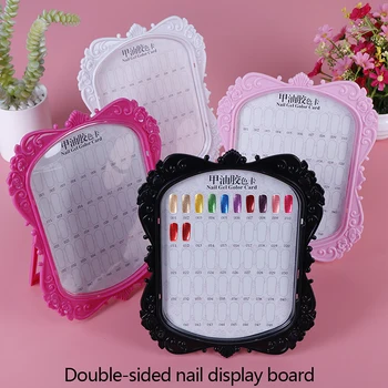 

Professional Model Nail Gel Polish Color Display Box Book Dedicated 48 Color Card Chart Painting Manicure Nail Art Tools