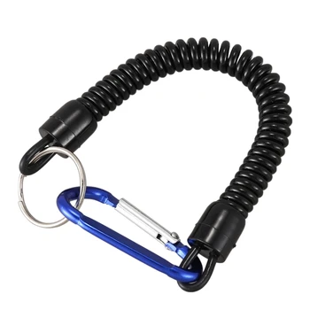 

SEWS-Fishing Lanyards Boating Ropes Kayak Camping Secure Pliers Lip Grips Tackle Fish Tools Fishing Accessory Carabiner