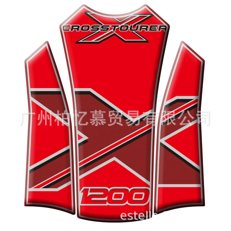 Подходит для Honda VFR1200X crosstourer 12-14 газовые наклейки на бак протектор Fishbone Цветочные наклейки