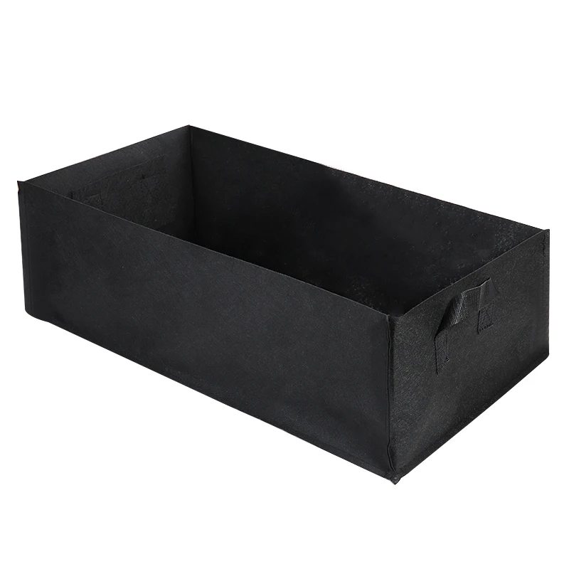 5Pcs Black 60 x 30 x 21cm Eco-friendly Reusable Grow Bag Garden Pots Plant Pot Vegetable Flower Planter Grow Bags