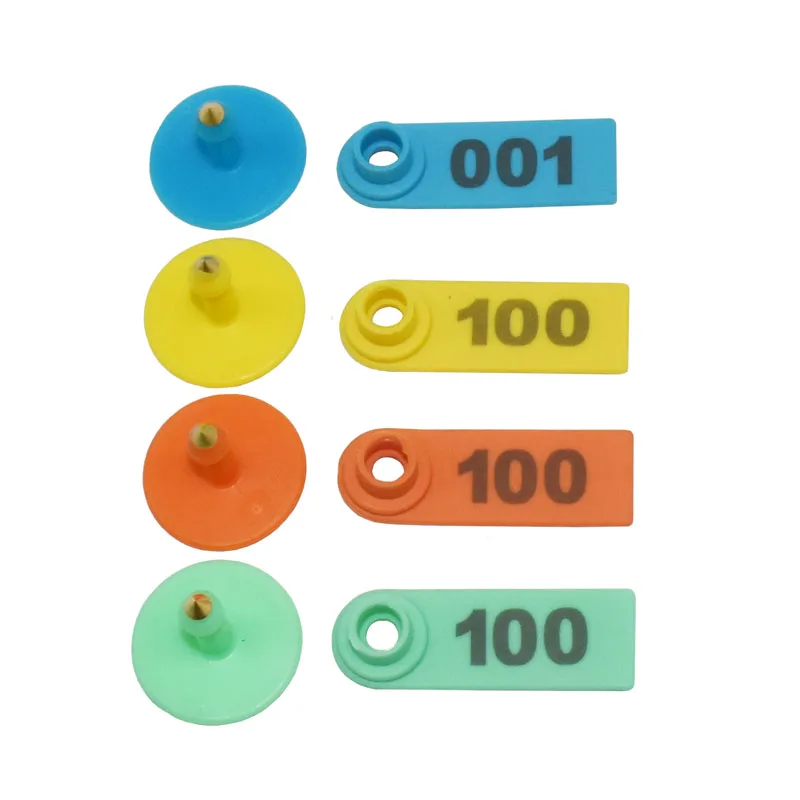 Állatellátók Digitális 1-500 Juh Fülcímke Lézer Típusú Rézfejű Fülbevalók Farm Állati Állatok Állattenyésztése 500Pcs - Image 5
