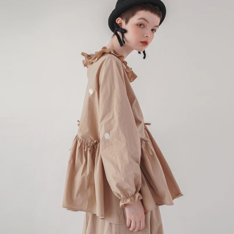 imakokoni wave hem shirt original design simple