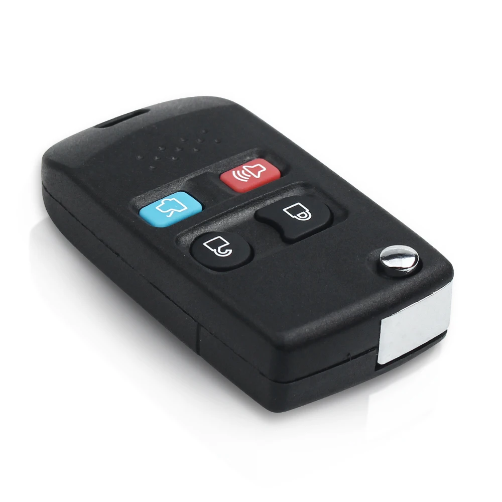 KEYYOU 3/4 pulsanti modificato Flip pieghevole Shell chiave remota per Ford Edge Flex spiegatore spedizione Focus Lincoln Mercury Navigator - Hf8b013833c144540a3113027857815780