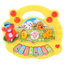 Детские музыкальные инструменты, игрушка для младенцев, эвкационная игрушка, животное, ферма, электронное пианино, devepomint, музыка, сенсорная игрушка для ребенка