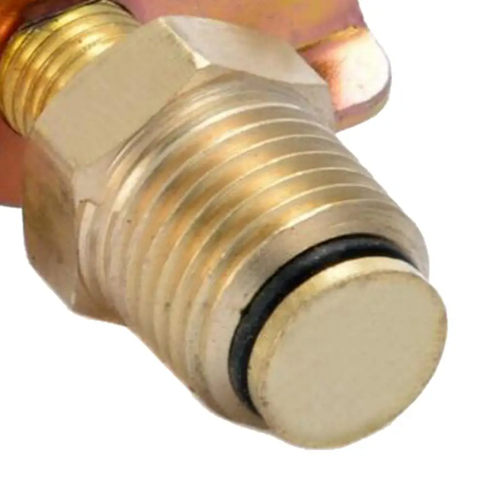 1/4' NPT Brass Drain Valve Air Compressor Tank Petcock Water Drain Valve 30x24mm