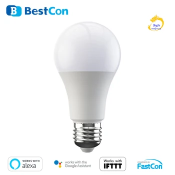 

Broadlink LB1 Smart WiFi Bulb Light Mobile Phone Smart Speaker Remote Control Switch Bulb Voice Control with Alexa Google Home