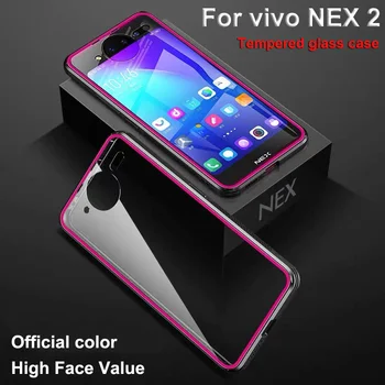 

For Vivo Nex 2 Dual Screen Case coque Shockproof Back Cover For vivo NEX2 NEX 2 Tempered Glass Phone Case For NEX Dual Display