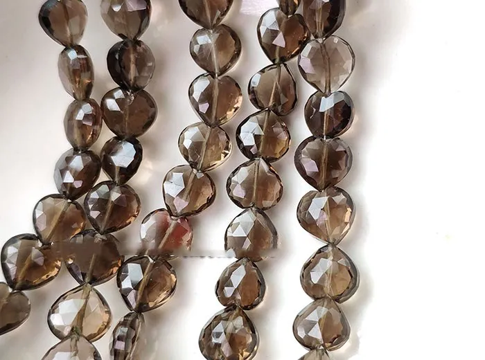 ААА бусины россыпью зеленый агат/розовый кварц/дымчатый кварц 7 8 мм граненые