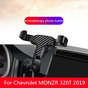 

Gravity Car Air Vent Outlet Dashboard Mobile Cell Phone Holder Reaction Clip Mount Cradle GPS For Chevrolet MONZR 33OT 2019