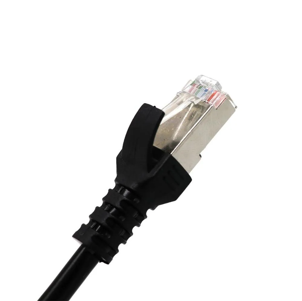 

1 to 2 sockets LAN Ethernet RJ45 plug splitter expansion adapter computer conversion laptop cable