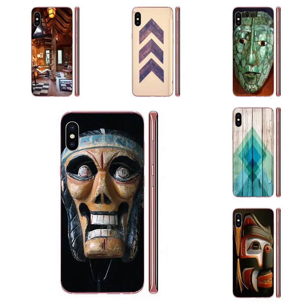 Для Samsung GalaxyNote10Lite Note9 Note8 Note5 Note4 Note3 M60s M40 M30 M30S M20 M10 M10S мягкий Племенной ацтекс на