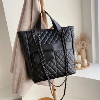 

Autumn And Winter Single Shoulder Bag Women 2020 Popular New Fashion Wild Large-capacity Chain Fashion Handbag Linge Tote Bag