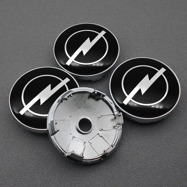 4 шт./лот 60 мм колпачки для автомобильных колес Hubcap чехлы Opel Astra H G J Insignia Mokka Zafira Corsa