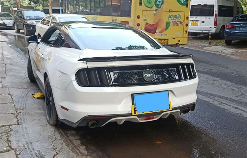 Спойлер из углеродного волокна для Ford Mustang Высокое качество крыло выступ спойлеры