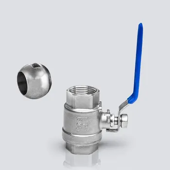 

Female Straight Two-pieces Full Ports 304 Stainless Steel Ball Valve