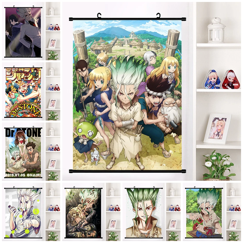 

Wall Artwork Canvas Cartoon Character Pictures Painting Print Poster Plastic Japanese Animation Hanging Scrolls Home Decoration