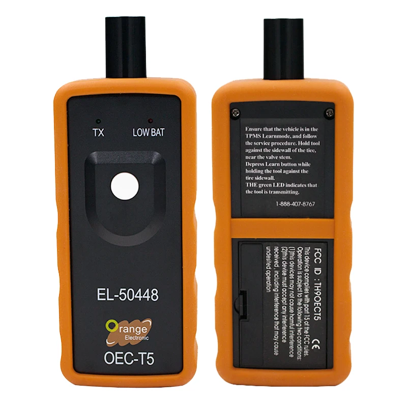 Новейшее качество A+ OEC-T5 EL50448 Авто датчик давления в шинах для GM/Opel TPMS инструмент сброса EL-50448 OBD2 автомобильный сканер