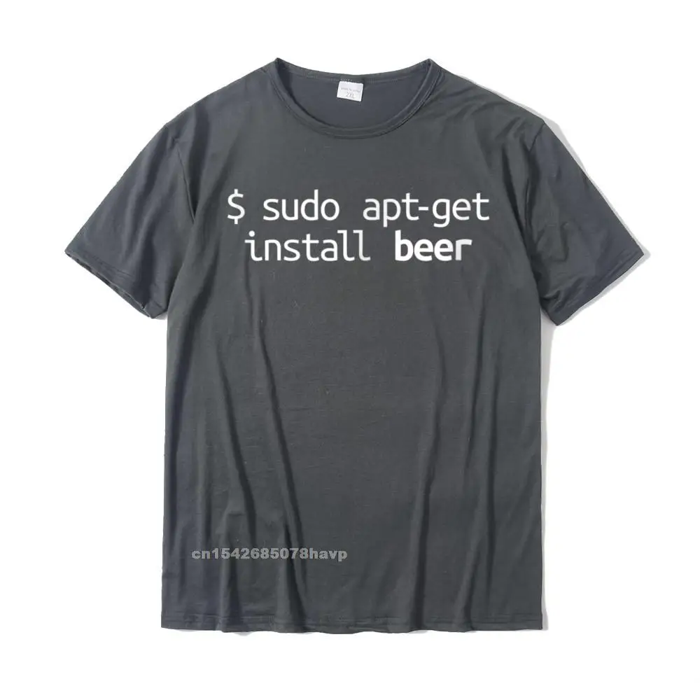 Casual Casual T Shirts Coupons Summer/Fall Short Sleeve O Neck T Shirt 100% Cotton Mens Cool Tops & Tees Wholesale Linux Shirt Sudo Apt-Get Beer! Funny Linux Humor Tee__1844. carbon