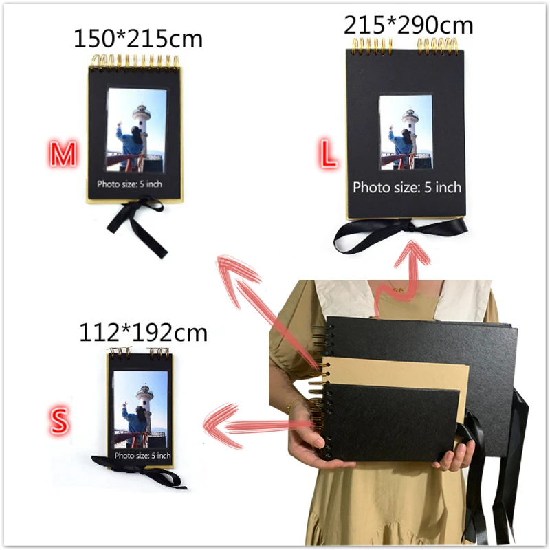 DIY фотоальбом ручной работы рождественский подарок для пары записывающая книга