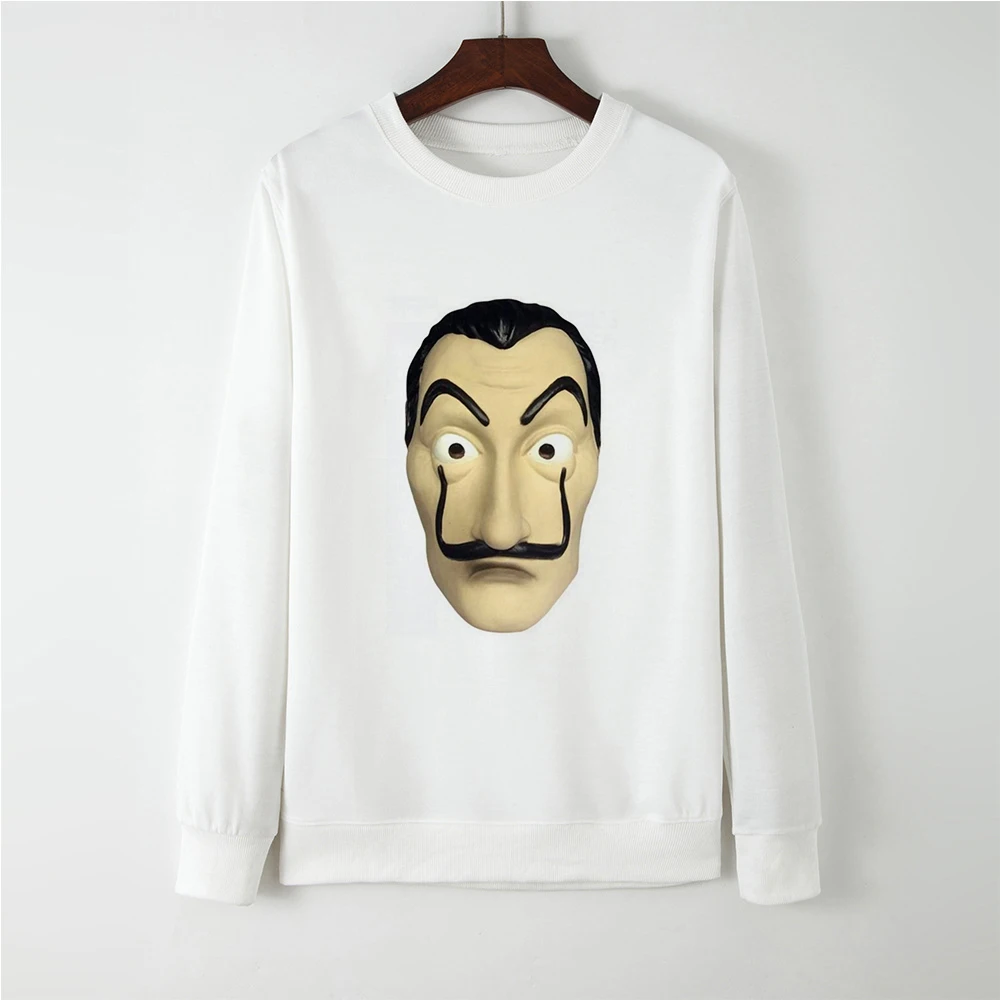 La Casa De Papel Money Heist sudadera mujer толстовки с длинным рукавом больше размера d Женский