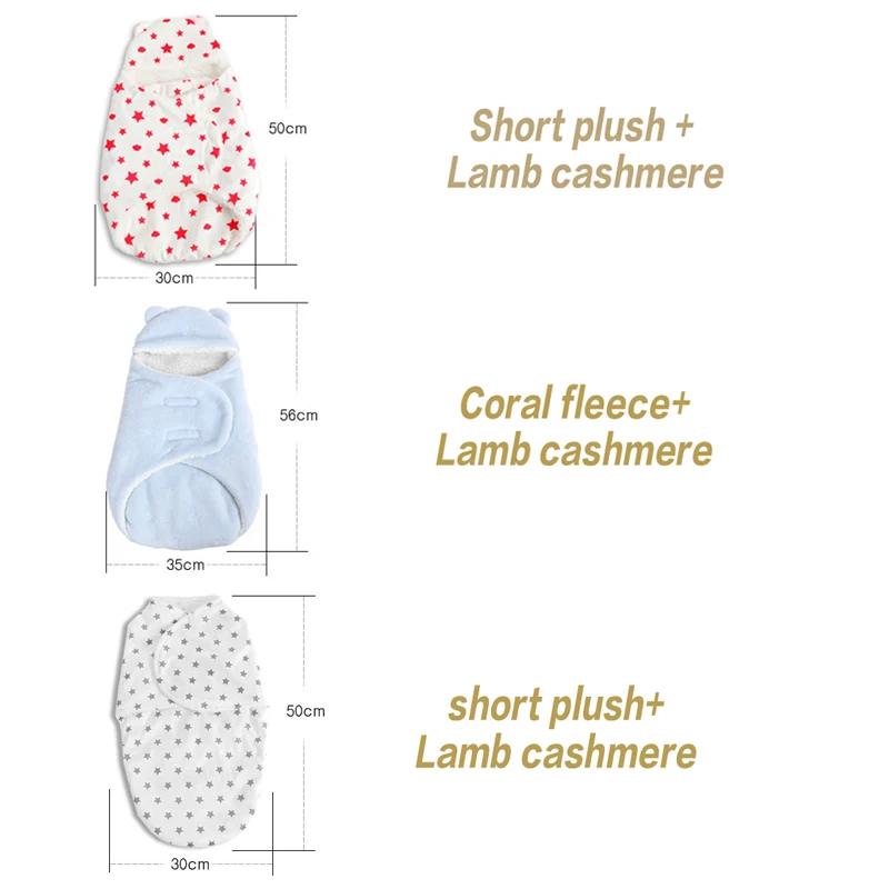AAG кашемировый детский спальный мешок из овечьей шерсти, пеленальный конверт для коляски для новорожденных, зимний теплый детский спальный мешок
